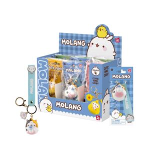 Molang Animal Costume assorted keychain figure 5cm