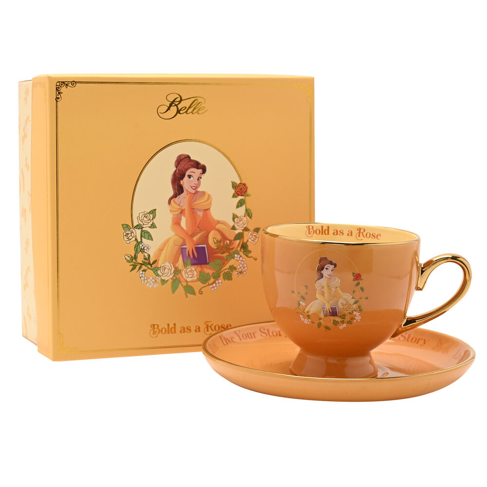 Disney Princess Belle tea cup & saucer - Image 2