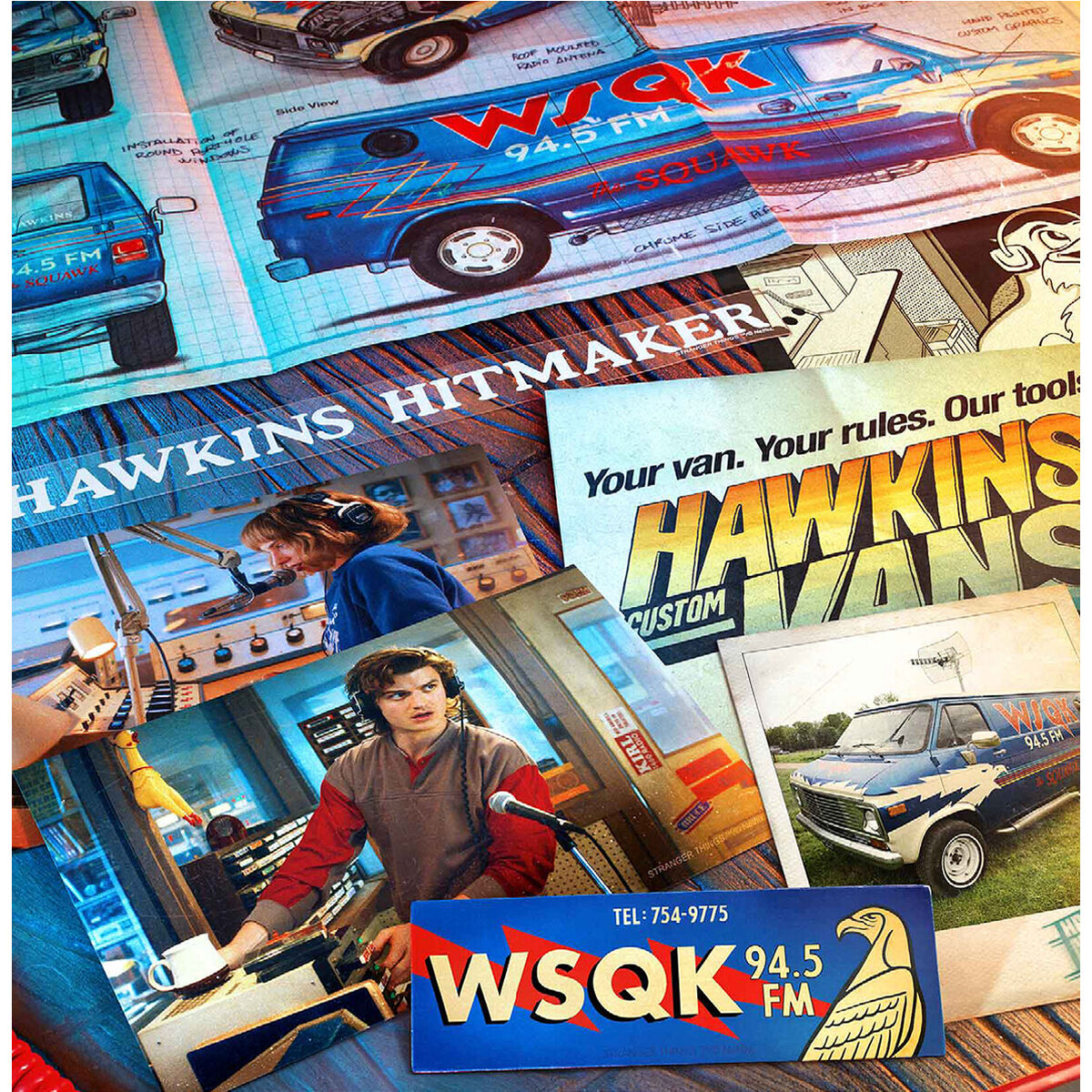 Stranger Things WSQK Hawkins Hitmaker Metal box - Image 5