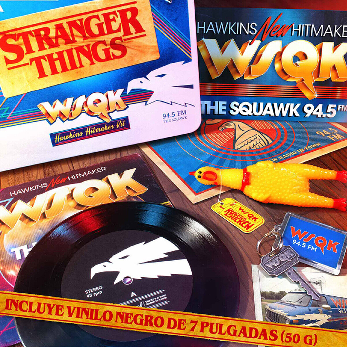 Stranger Things WSQK Hawkins Hitmaker Metal box - Image 7