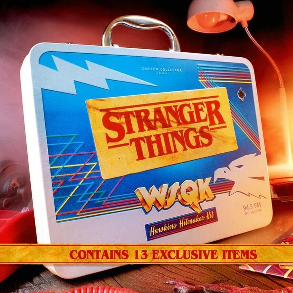Stranger Things WSQK Hawkins Hitmaker Metal box - Image 12