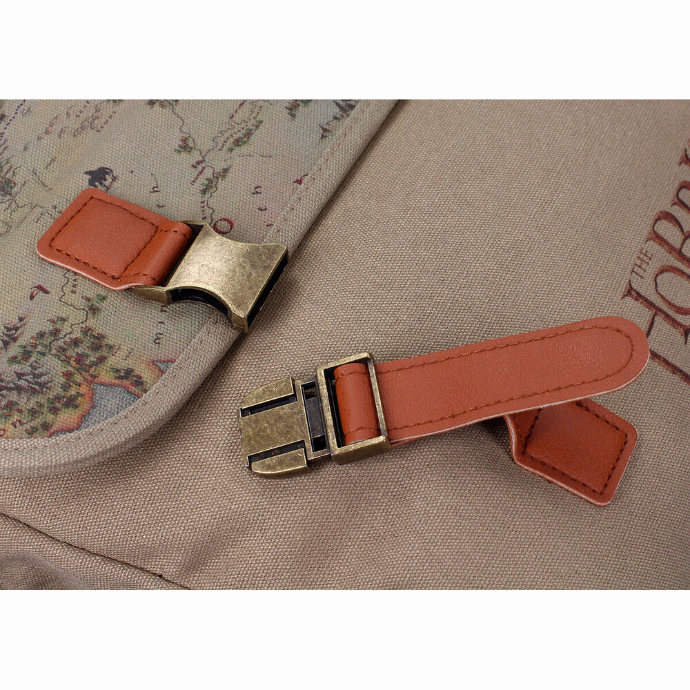 Hobbit Map fabric shoulder bag - Image 4