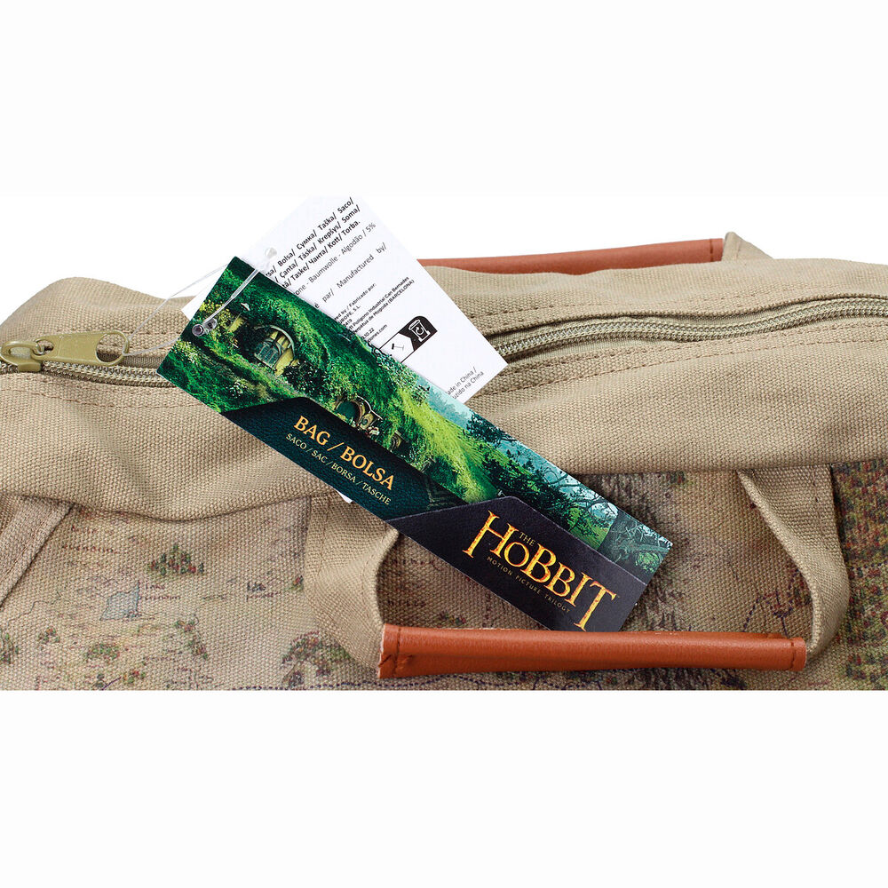 Hobbit Map fabric shoulder bag - Image 7