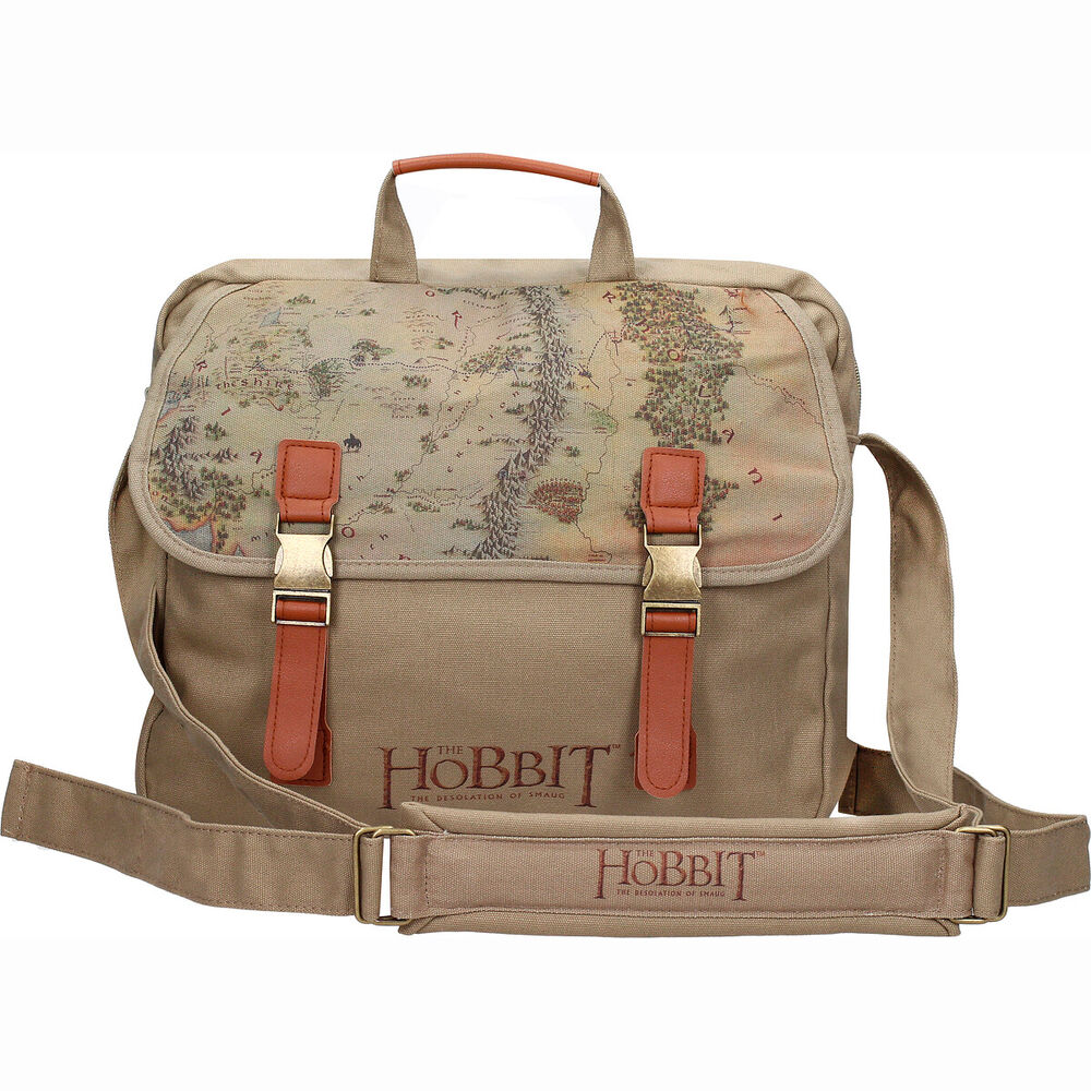 Hobbit Map fabric shoulder bag - Image 8