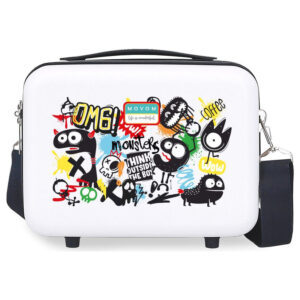 Movom Monsters ABS adaptable beauty case 29cm