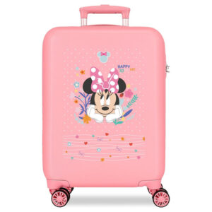 Disney Minnie Happy To Be Me ABS trolley suitcase 55cm