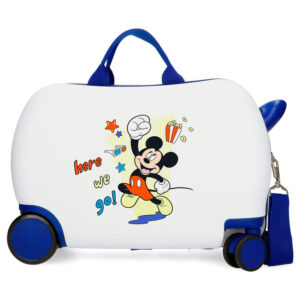 Disney Mickey Here We Go ABS trolley suitcase 45cm