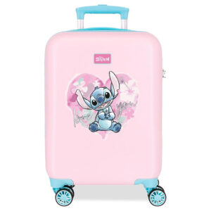 Disney Stitch Heart ABS trolley suitcase 50cm