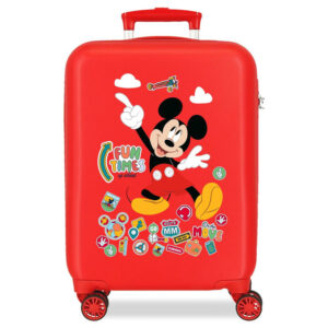 Disney Mickey Fun Times ABS trolley suitcase 50cm