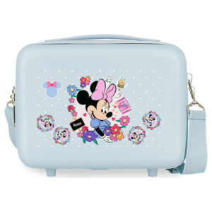 Disney Minnie Flowers ABS adaptable beauty case 29cm