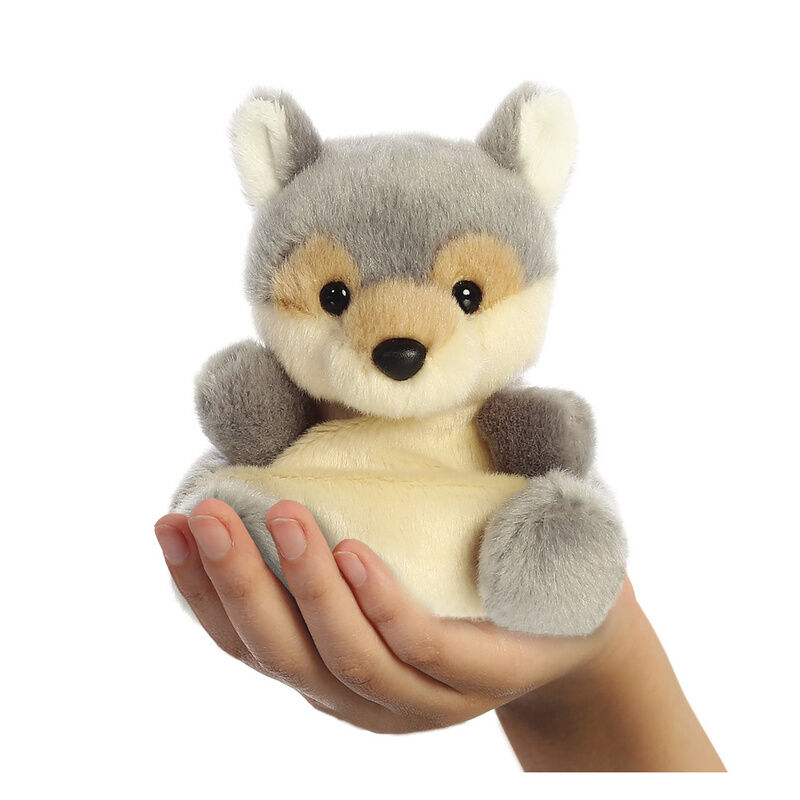 Palm Pals Wolf plush toy 13cm - Image 5
