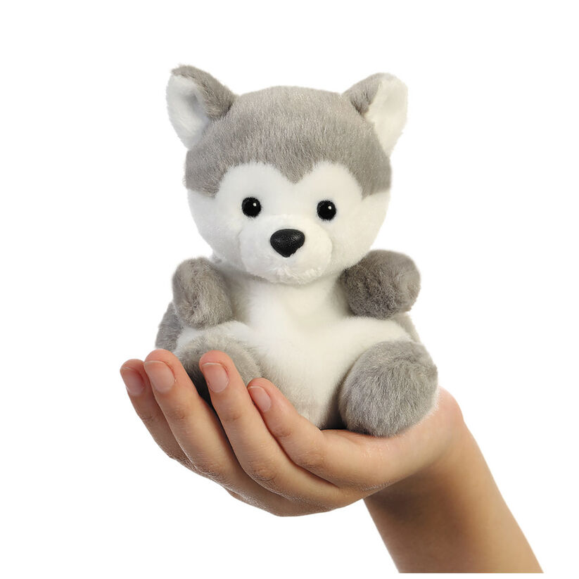 Palm Pals Husky plush toy 13cm - Image 5