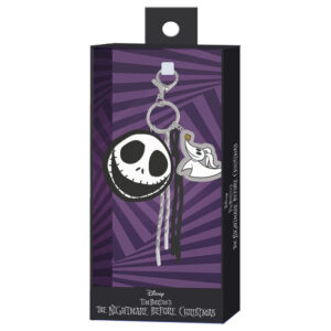 Disney Nightmare Before Christmas Jack charm keychain