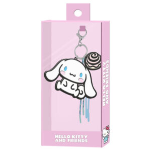 Hello Kitty Cinnamoroll charm keychain