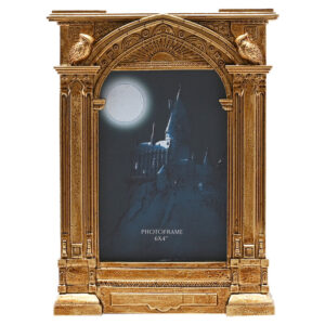 Harry Potter Hogwarts gold photo frame