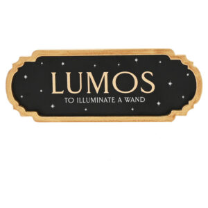 Harry Potter Lumos sign