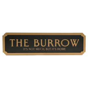 Harry Potter The Burrow sign