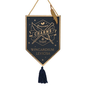 Harry Potter Wingardium wall pendant