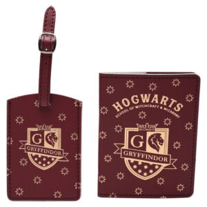 Harry Potter Gryffindor passport holder & luggage tag
