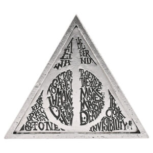 Harry Potter Deathly Hallows plaque
