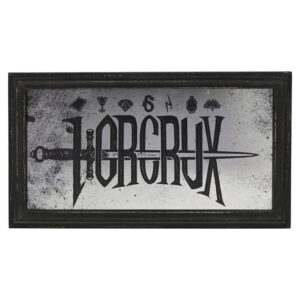 Harry Potter Dark Arts Horcrux mirrored plaque