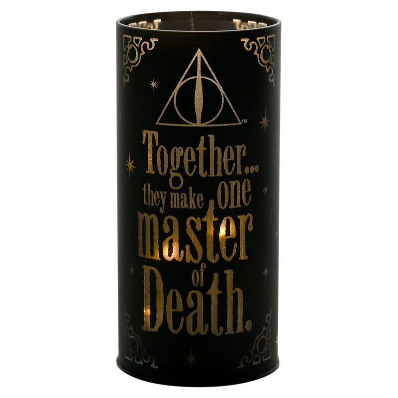 Harry Potter Dark Arts Deathly Hallows light upp tube