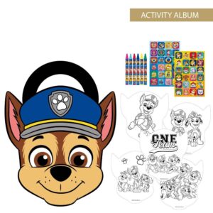 Paw Patrol Chase colouring activity book