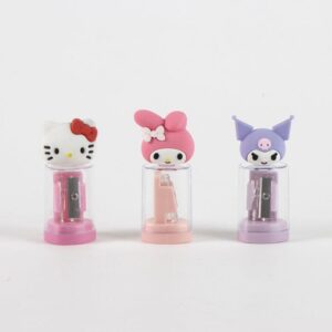 Hello Kitty and Friends assorted pencil sharpener with container