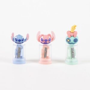 Disney Stitch assorted pencil sharpener with container