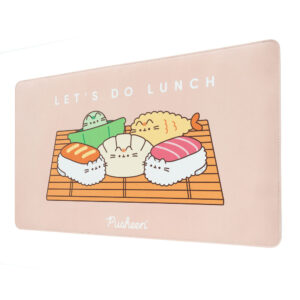 Pusheen Sushi Roll gaming desk mat