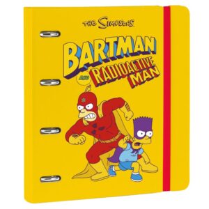 The Simpsons 4 ring folder