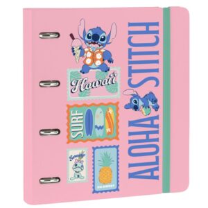 Disney Stitch 4 ring folder