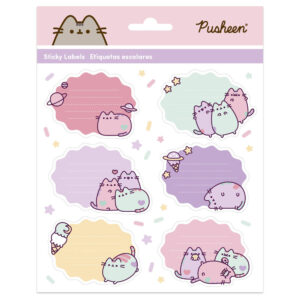 Pusheen premium adhesive labels