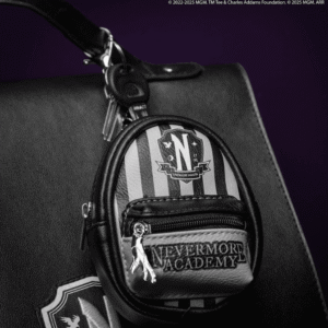 Keychain Pouch - Nevermore Academy Black
