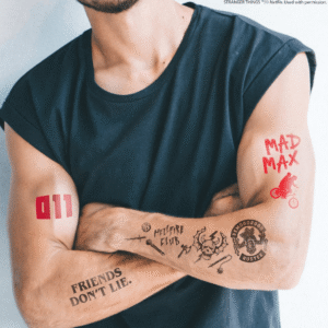 Set of 4 Tattoos
