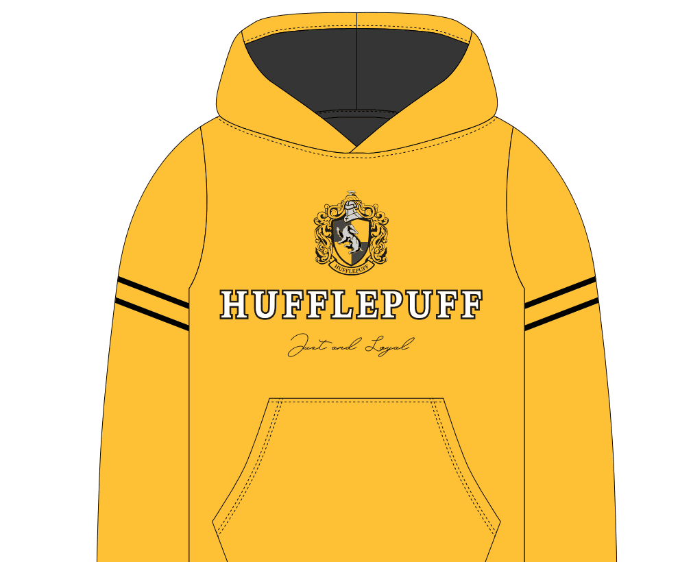 Hufflepuff Hoodie Kids