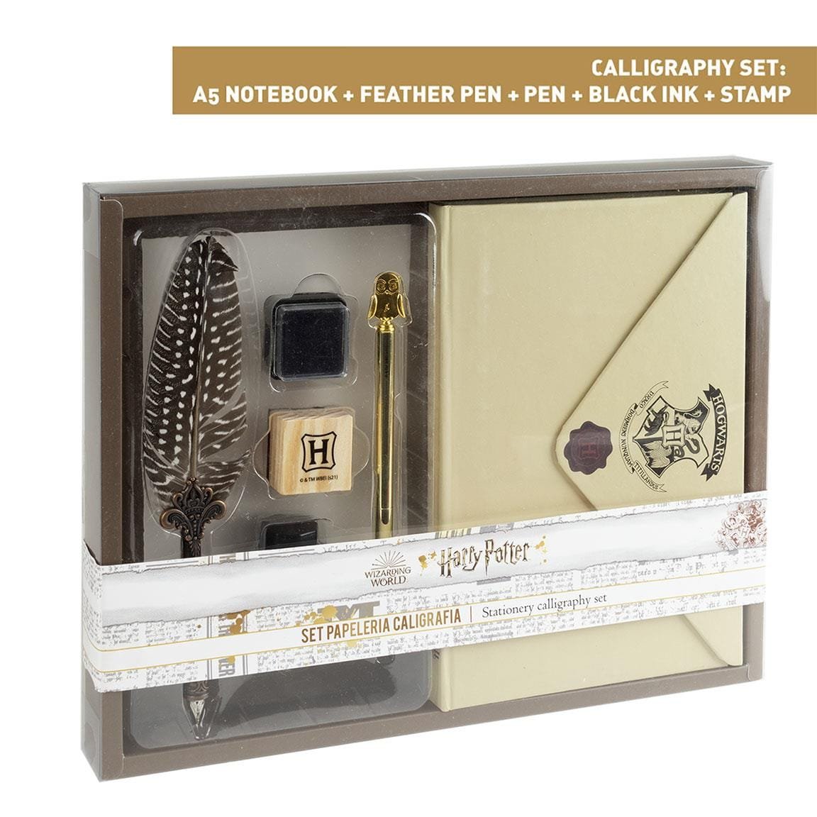 STATIONERY SET CALIGRAFÍA HARRY POTTER