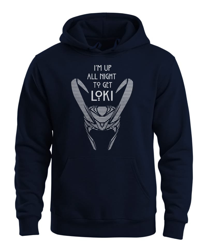 Navy Blue Loki Hoodie