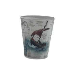 The Vikings Ship Frozen Shot Glass
