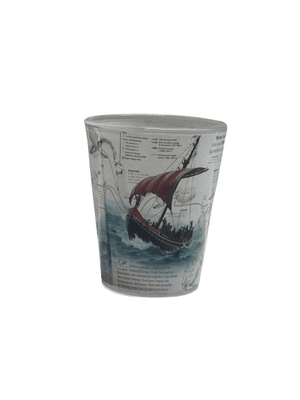 The Vikings Ship Frozen Shot Glass