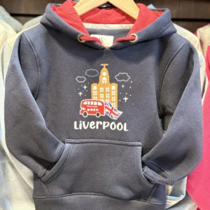 Navy Liverpool Icon Kids Hoodie