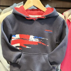 Navy Liverpool UJ Kids Hoodie