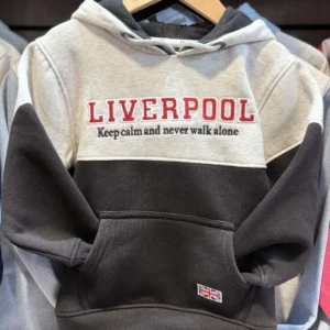 Black Keep Calm Kids Hoodie