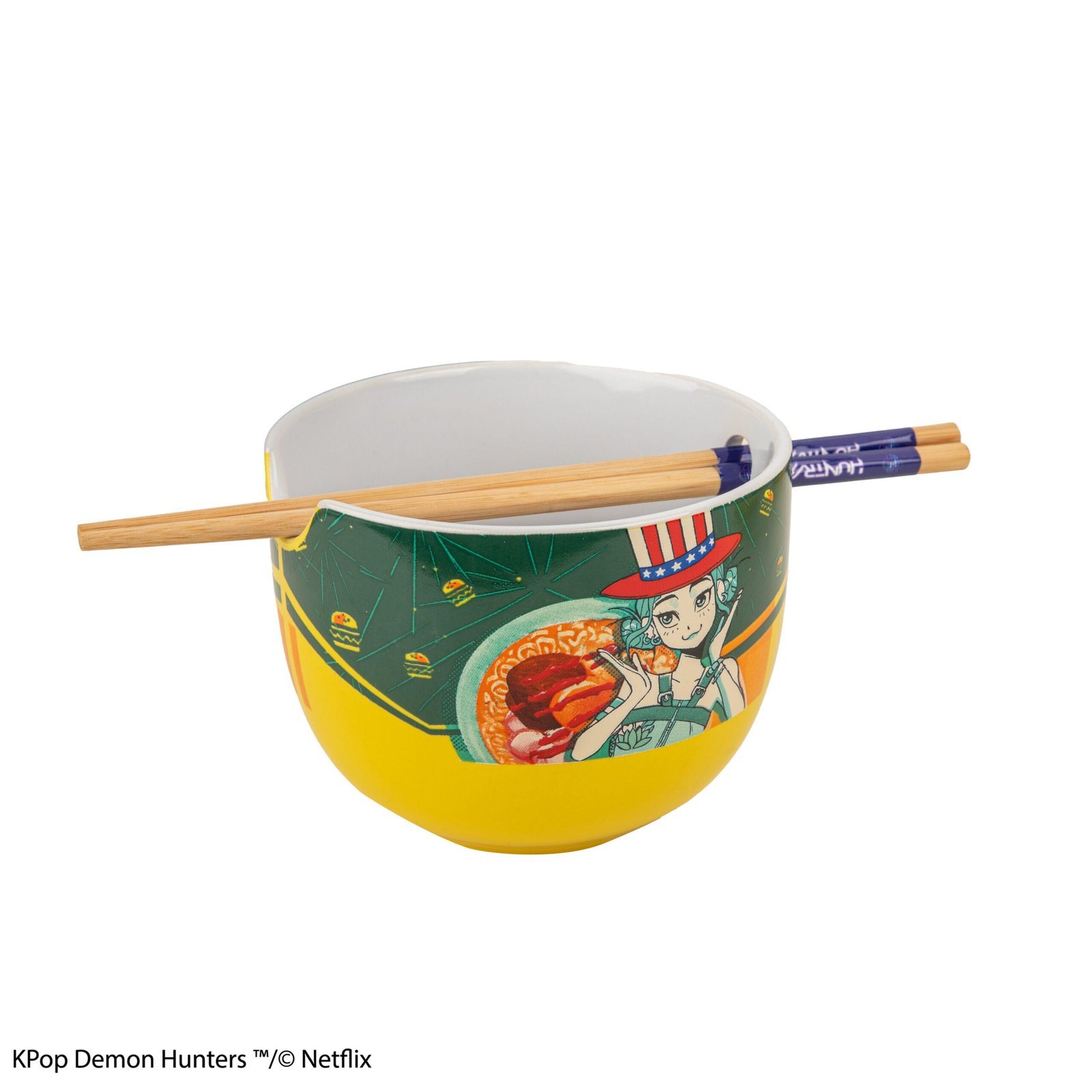 Ramen Bowl with Chopsticks - Zoey Hamburger