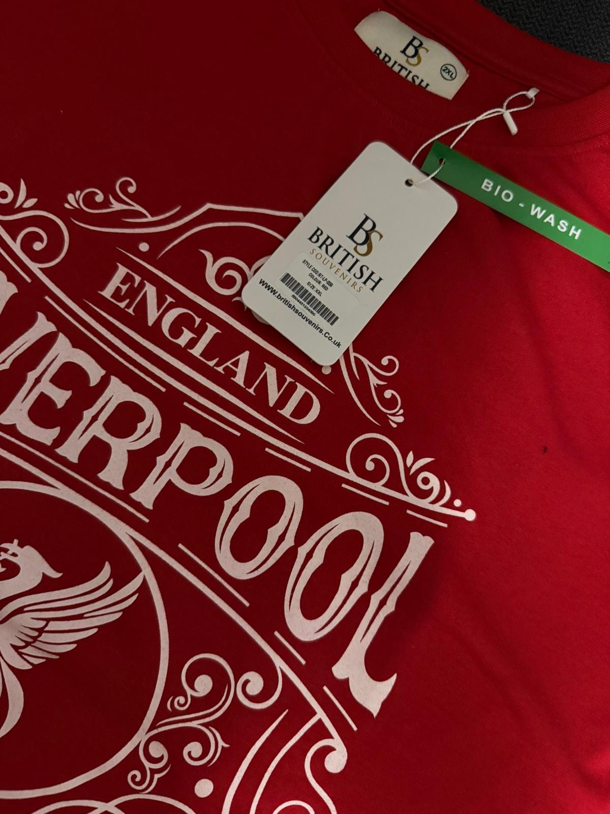 Liverpool Round Neck T shirt Red