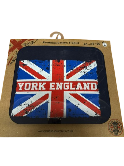 York England Round Neck T shirt