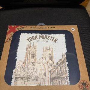 York Navy Round Neck T shirt