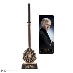 Draco Malfoy Wand Pen with Stand& Lenticular Bookmark