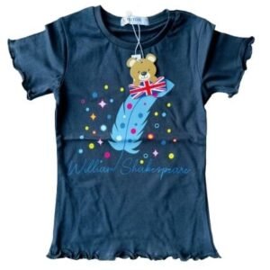 Black Shakespeare Quill Kids T-Shirt