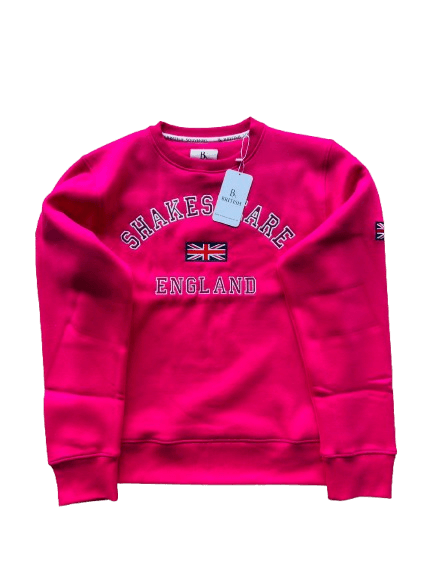 Pink Shakespeare Jumper